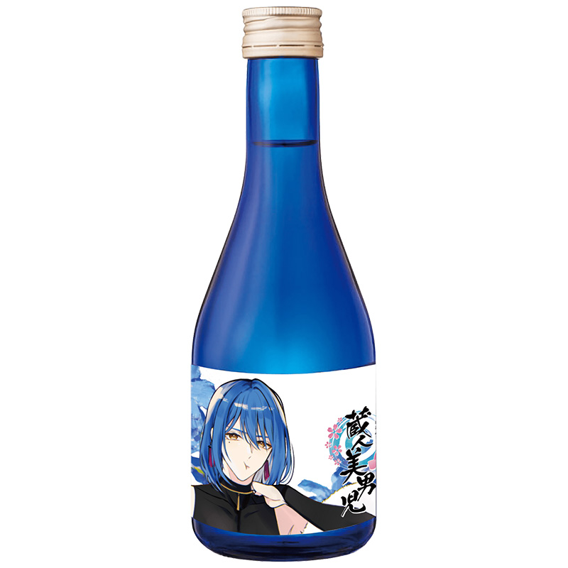 「蔵人美男児」藍枝巴（絵 のり　いもお）菊池（純米吟醸酒）300ml